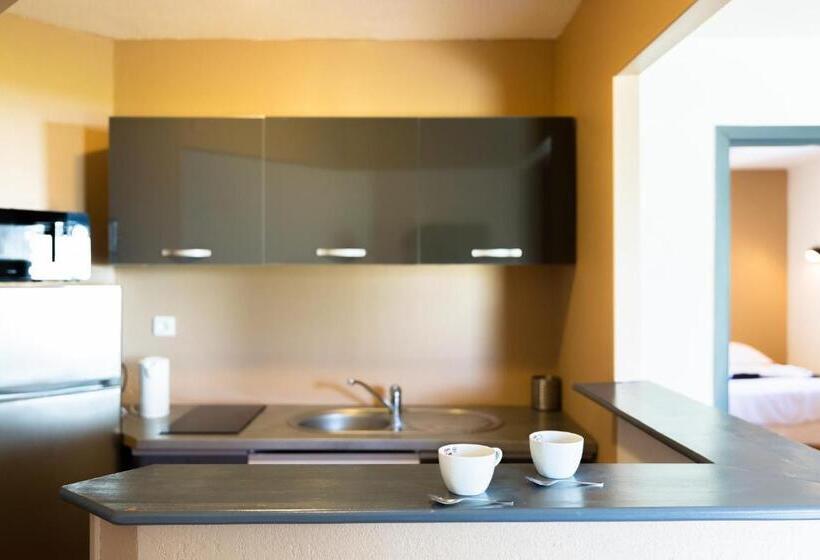 Семейное Студио, Appart Hôtel Les Lofts Du Grand Lac De Lozère