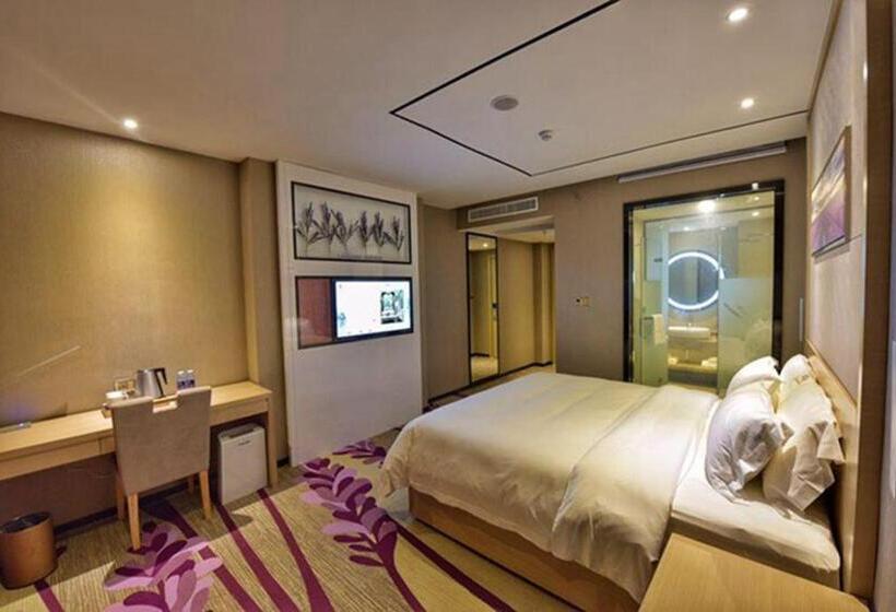 חדר דחוקס עם מיטת קינג, Lavande