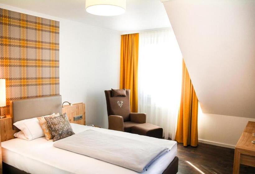 غرفة كومفورت فردية, Landidyll Hotel Zum Freden