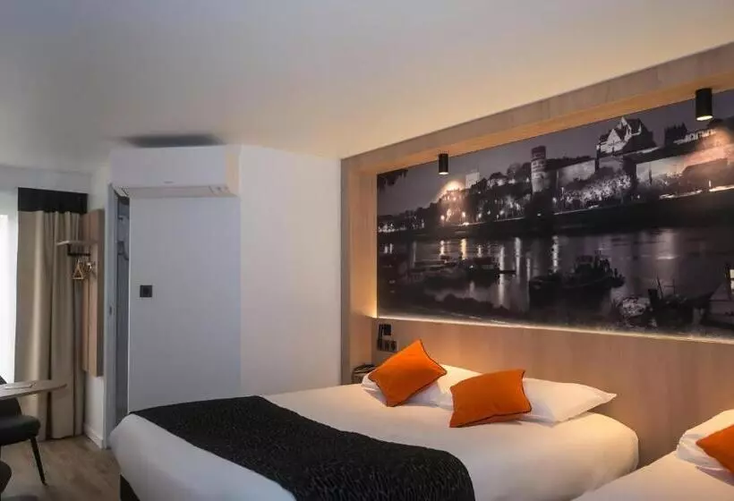 اتاق استاندارد سه نفره, Logis Hôtel Angers Sud
