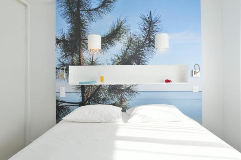 غرفة سوبيريور مزودة بشرفة, Les Vagues Hôtel Restaurant