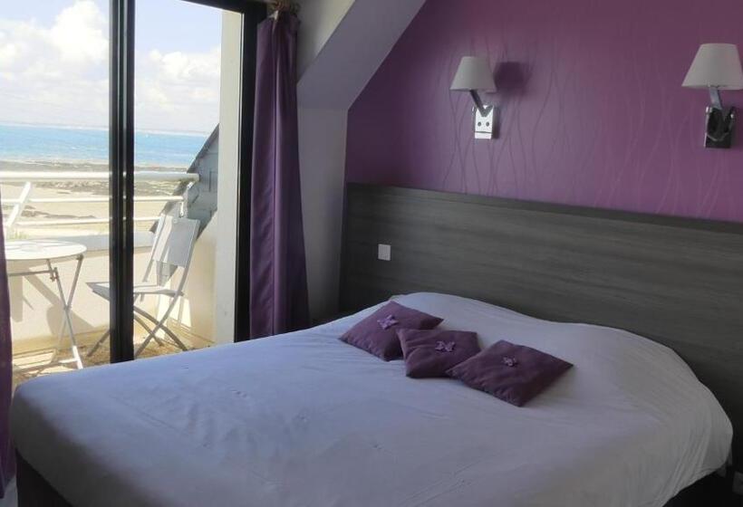 חדר סטנדרט נוף לים עם טרסה, Castel Moor