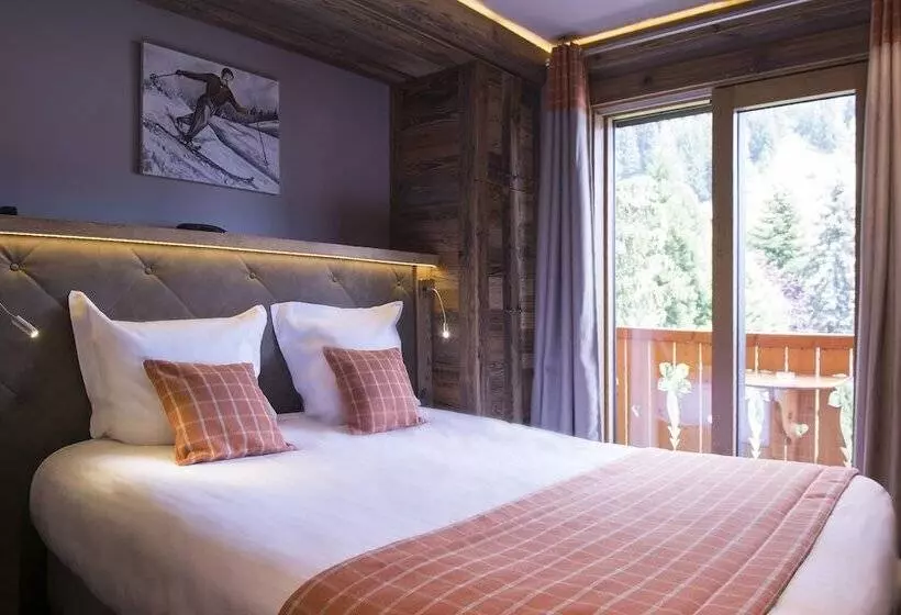 １ベッドルームのスーペリアアパートメント, Les Gentianettes Hotel & Spa
