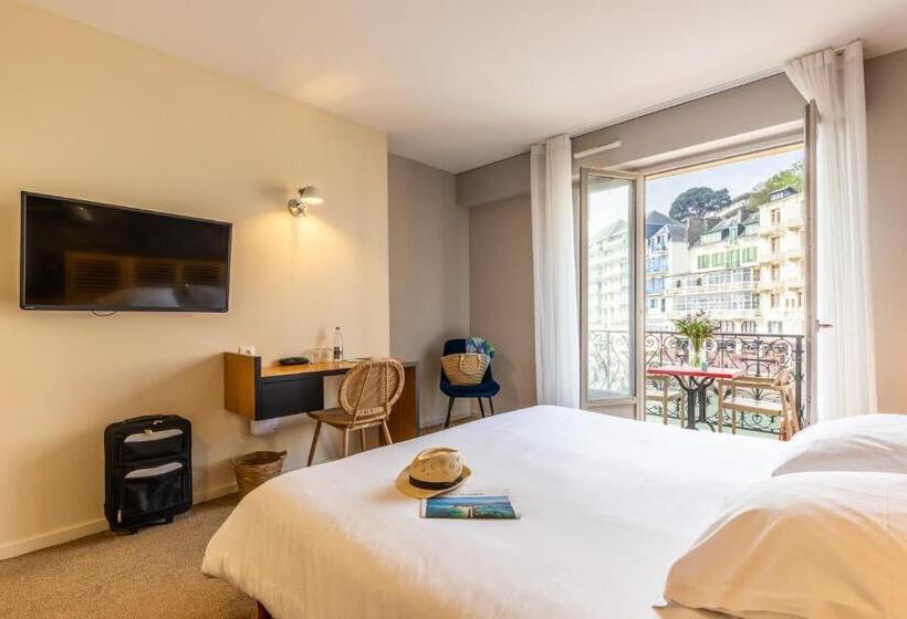 발코니가 있는 바다 전망 수피리어 룸, De La Vallee