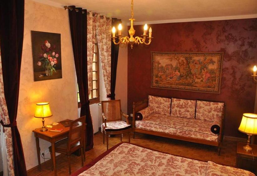 Номер Стандарт Трехместный, Logis Hostellerie Du Grand Duc Hôtel Restaurant