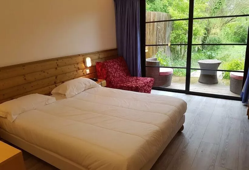 テラス付きスタンダードルーム, Le Vieux Logis De Clam
