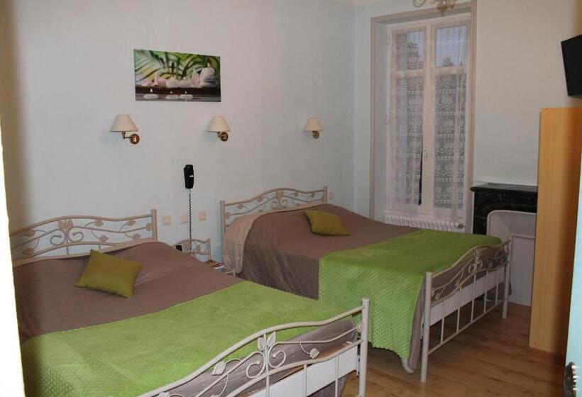 4인용 스탠다드 룸, Logis Hôtel Beauséjour