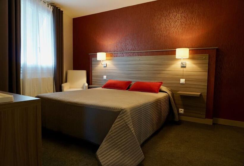 패밀리 룸, Logis Hôtel Restaurant Clair Cottage, Chisseaux   Chenonceaux