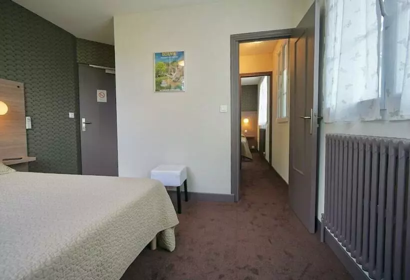 スタンダード４人部屋, Logis Hôtel Restaurant Clair Cottage, Chisseaux   Chenonceaux