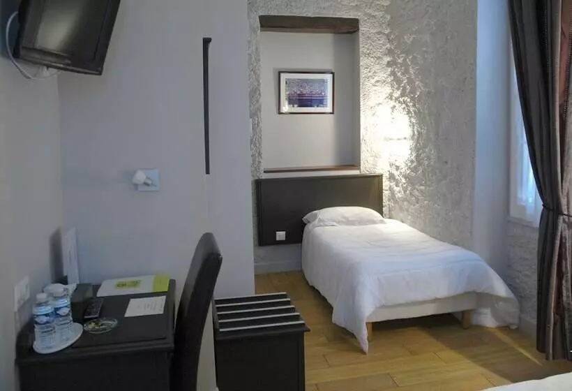 スタンダードシングルルーム, Logis Hostellerie Des Ducs