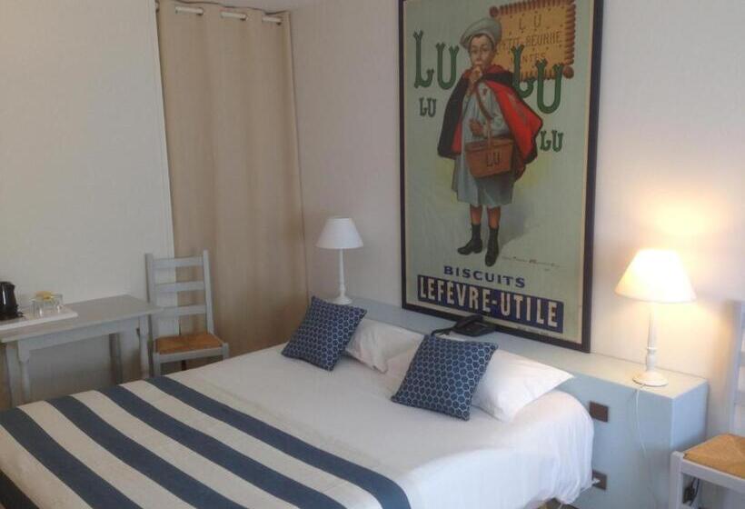 غرفة قياسية مطلّة علي الحديقة, Logis Hôtel Restaurant Du Lion D Argent Et Des Tanneries