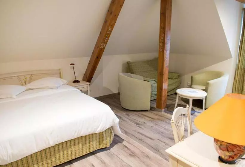 応接間付きスタンダードルーム, Logis Hotel Restaurant Le Faudé