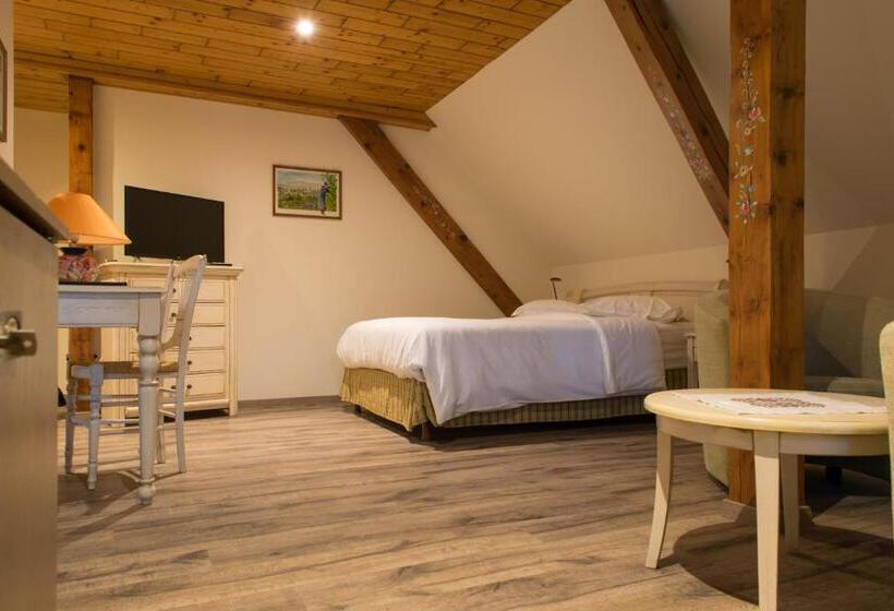 חדר סטנדרט עם סלון, Logis Hotel Restaurant Le Faudé