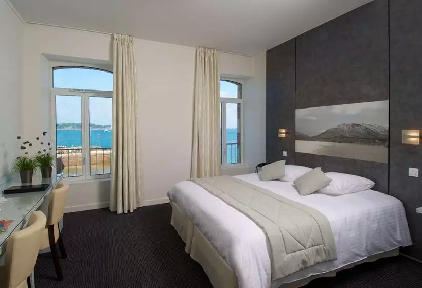 اتاق سوپریور با چشم‌انداز دریا, Best Western Plus Les Terrasses De Brehat