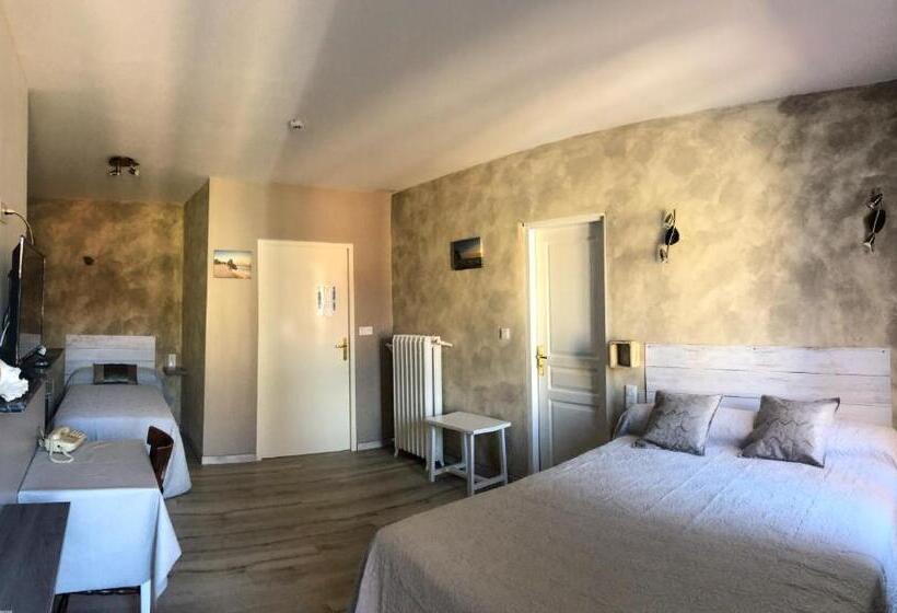 Номер Стандарт Трехместный, Logis Hôtel Restaurant Métropole