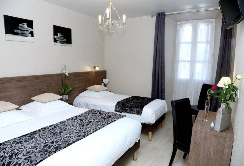 غرفة قياسية ثلاثية, Logis L'ecu De France