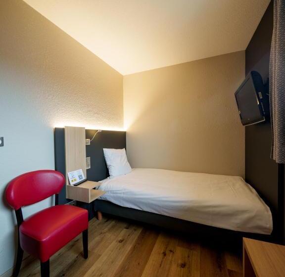 غرفة قياسية فردية, Logis Hôtel Restaurant Ritter Hoft