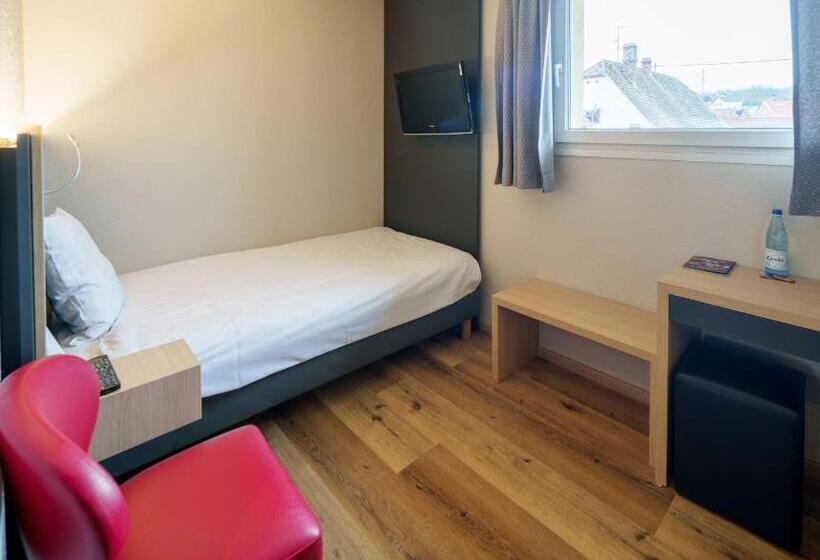 غرفة قياسية فردية, Logis Hôtel Restaurant Ritter Hoft