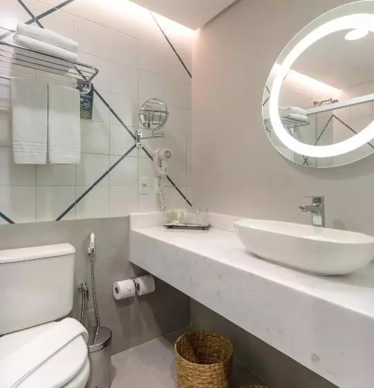 キングサイズベッドのスーペリアルーム, Novotel Salvador Rio Vermelho