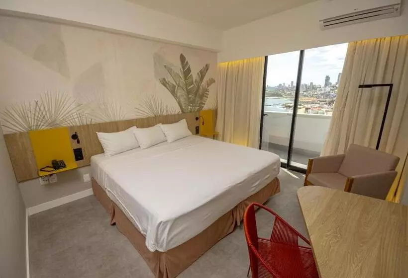 キングサイズベッドのスーペリアルーム, Novotel Salvador Rio Vermelho