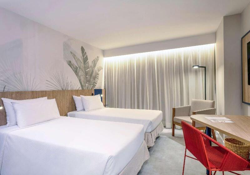 Номер Deluxe Кровать Кинг, Novotel Salvador Rio Vermelho