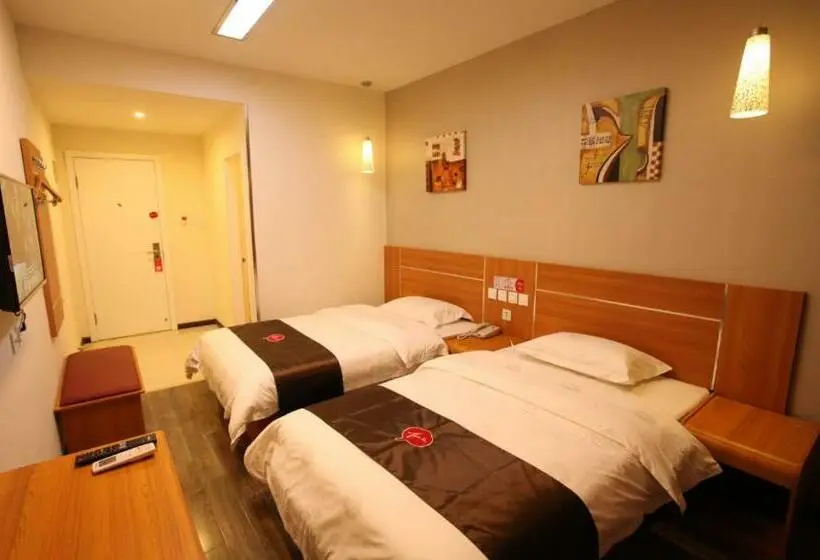 スタンダードルーム, Thank Inn Chain Hotel Hebei Shijiazhuang Gaoyi Town West Fengzhong Road