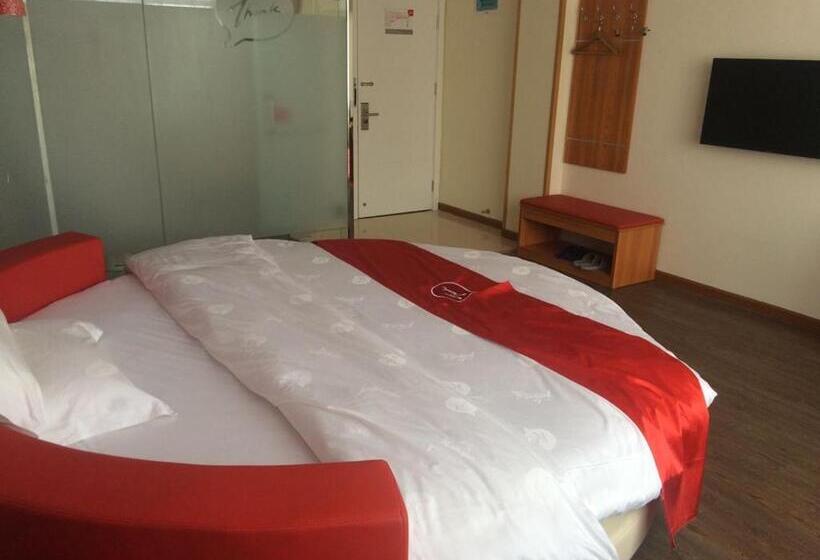 Номер Стандарт, Thank Inn Chain Hotel Henan Xinyang Shangcheng County Huayuan Road