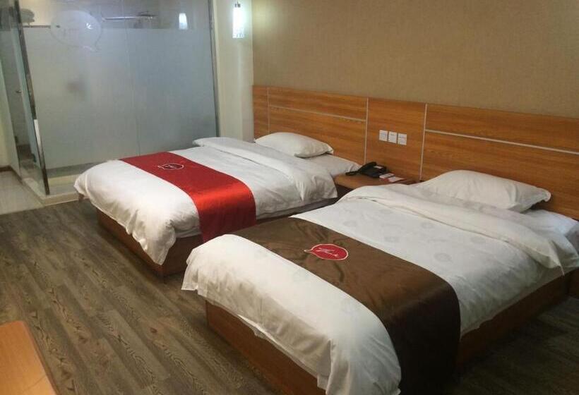 Номер Стандарт, Thank Inn Chain Hotel Henan Xinyang Shangcheng County Huayuan Road