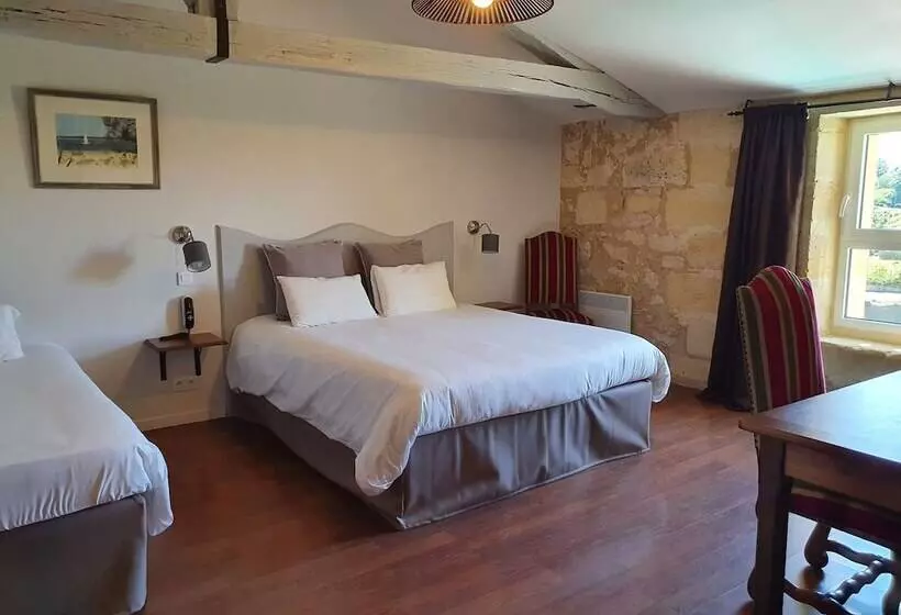 スタンダードトリプルルーム, Château Fleur De Roques Puisseguin Saint Emilion