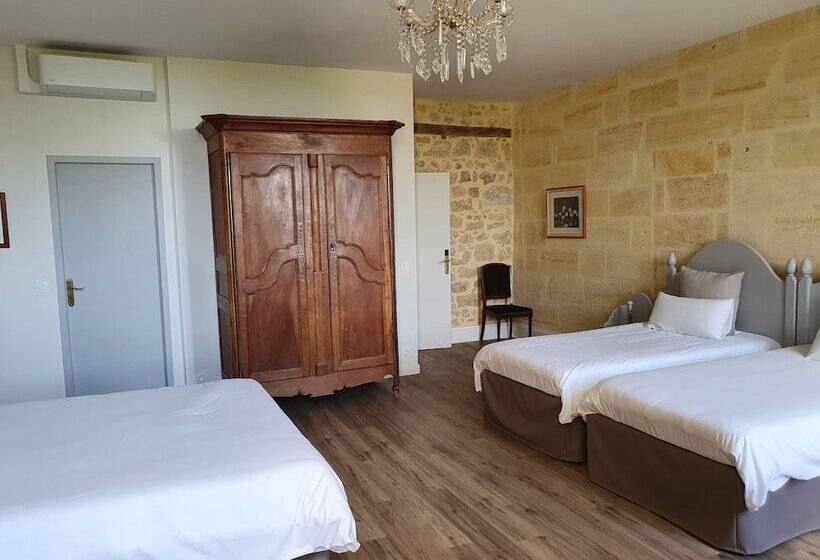 חדר סטנדרט לארבעה, Château Fleur De Roques   Puisseguin Saint Emilion