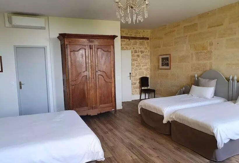スタンダード4人部屋, Château Fleur De Roques Puisseguin Saint Emilion