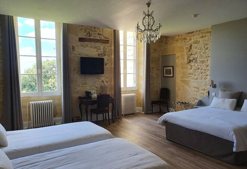 חדר סטנדרט לארבעה, Château Fleur De Roques   Puisseguin Saint Emilion