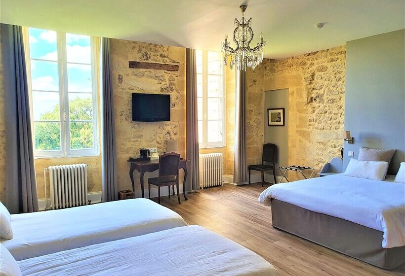 חדר סטנדרט לארבעה, Château Fleur De Roques   Puisseguin Saint Emilion