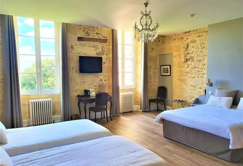 スタンダード4人部屋, Château Fleur De Roques Puisseguin Saint Emilion