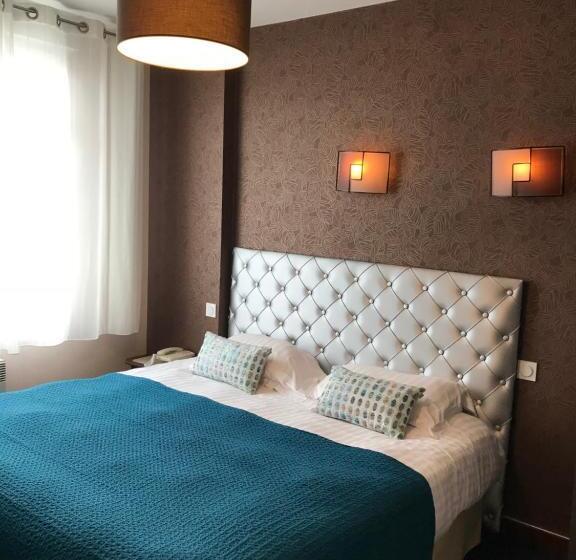 غرفة قياسية سرير كينج, Hôtel Calme Des Pins & Spa