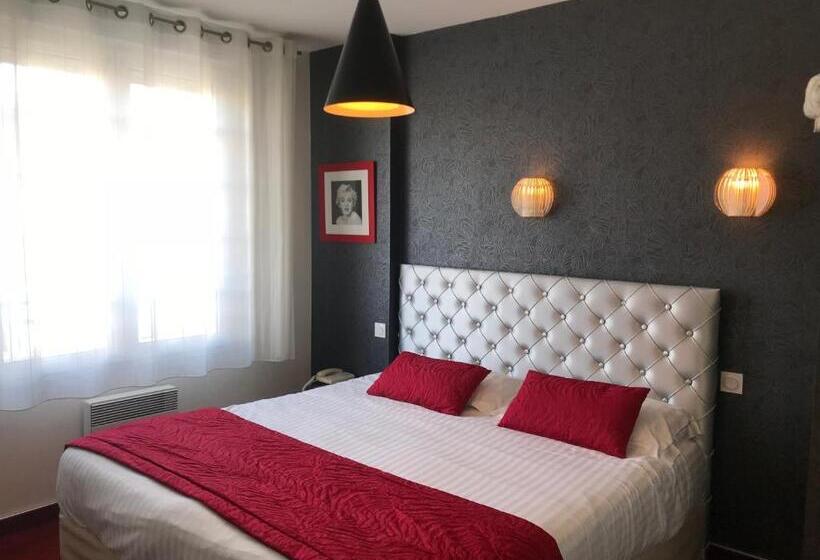 Стандартный Номер Кровать Кинг, Hôtel Calme Des Pins & Spa
