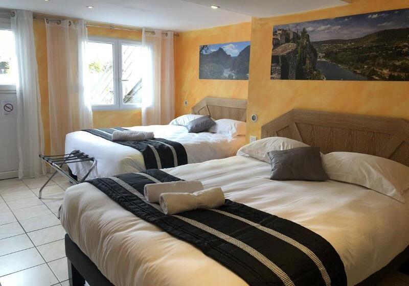 스탠다드 룸, Logis Hôtel Restaurant Bellevue