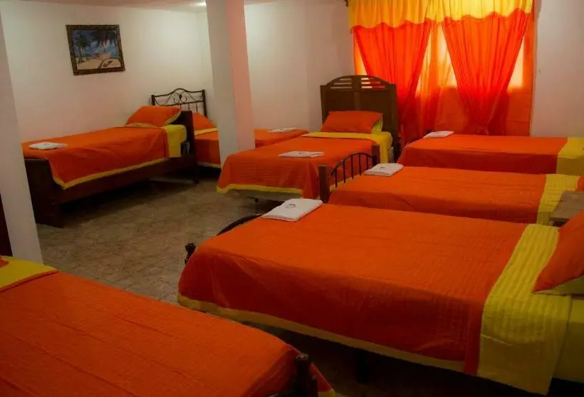 تختخواب در اتاق مشترک, Hostal Amador Familiar