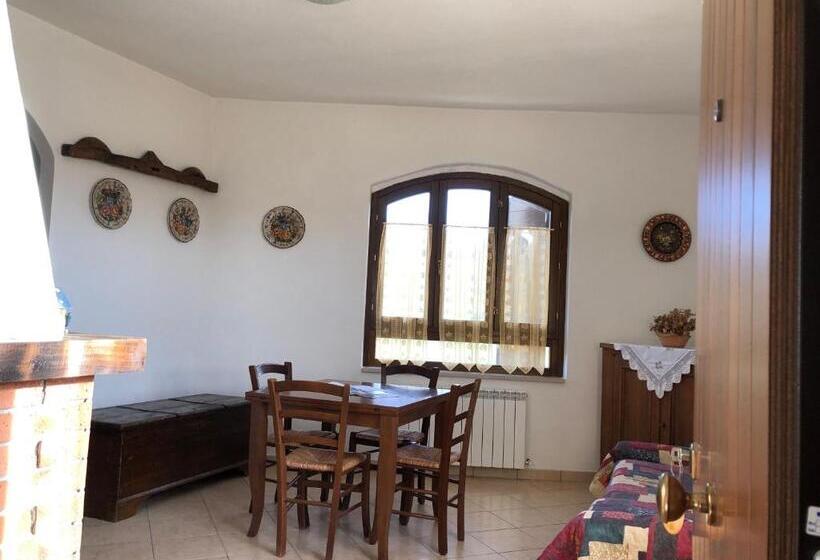 １ベッドルームペントハウスアパート, Valle Del Poggio