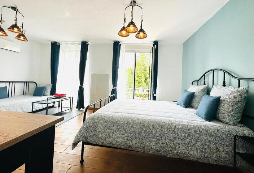 סוויטה עם מרפסת, Reims Sherpa Guest House