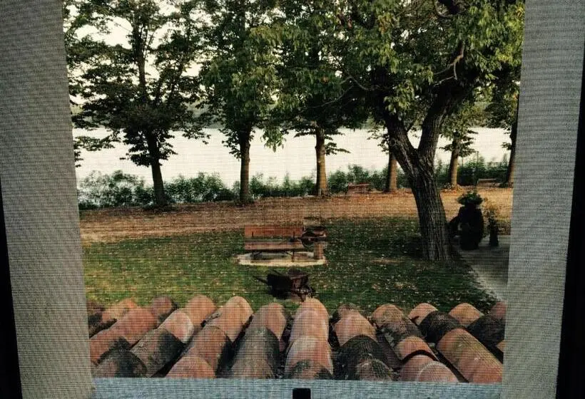キングサイズベッドのスーペリアルーム, La Finestra Sul Po  Agriturismo