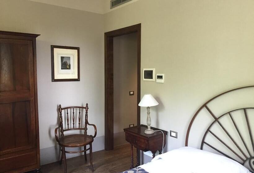 디럭스 룸 가든 전망, La Finestra Sul Po  Agriturismo