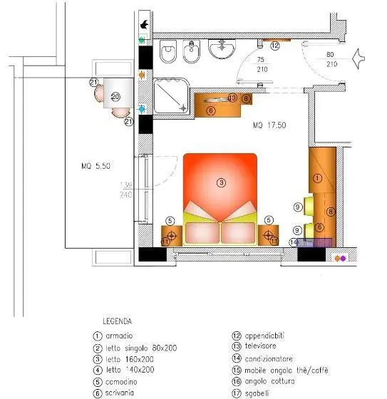 اتاق لوکس, Casa Livio  Rooms And Studios