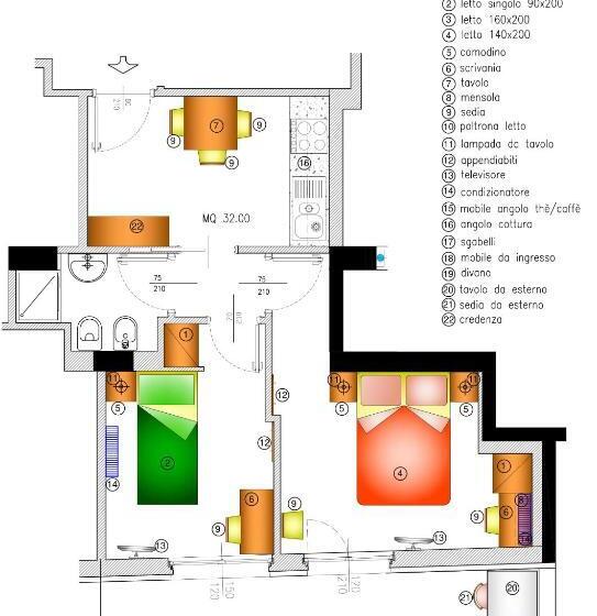آپارتمان 2 خوابه, Casa Livio  Rooms And Studios
