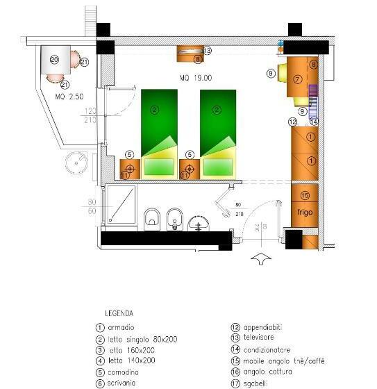 اتاق استاندارد, Casa Livio  Rooms And Studios