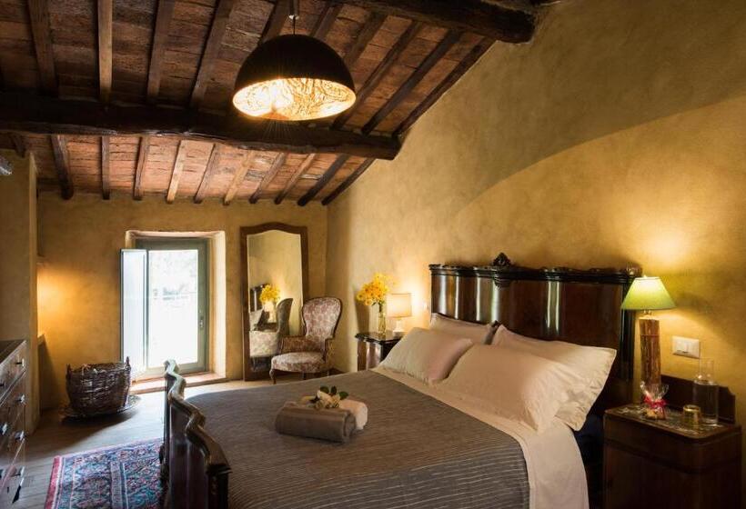 חדר דלוקס, B&b Podere Camaiano