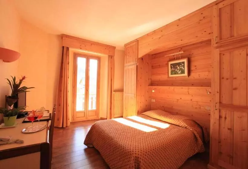اتاق استاندارد با بالکن, Grand Hotel De Valloire Et Du Galibier