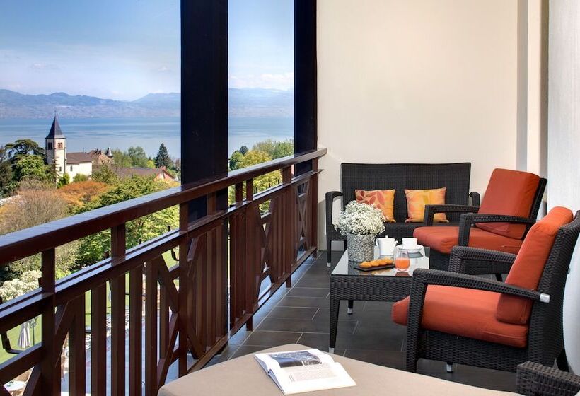 Suite with lake view, Ermitage