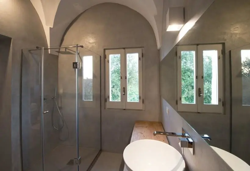 庭の見える１ベッドルームアパートメント, Villa Starace Suites Et Appartements