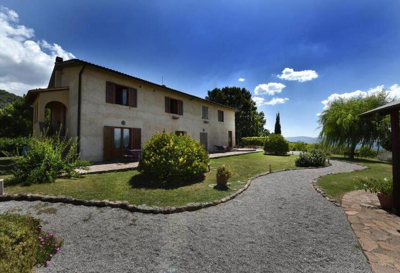 וילה עם חדר שינה אחד ובריכת שחיה, Agriturismo Le Casaline